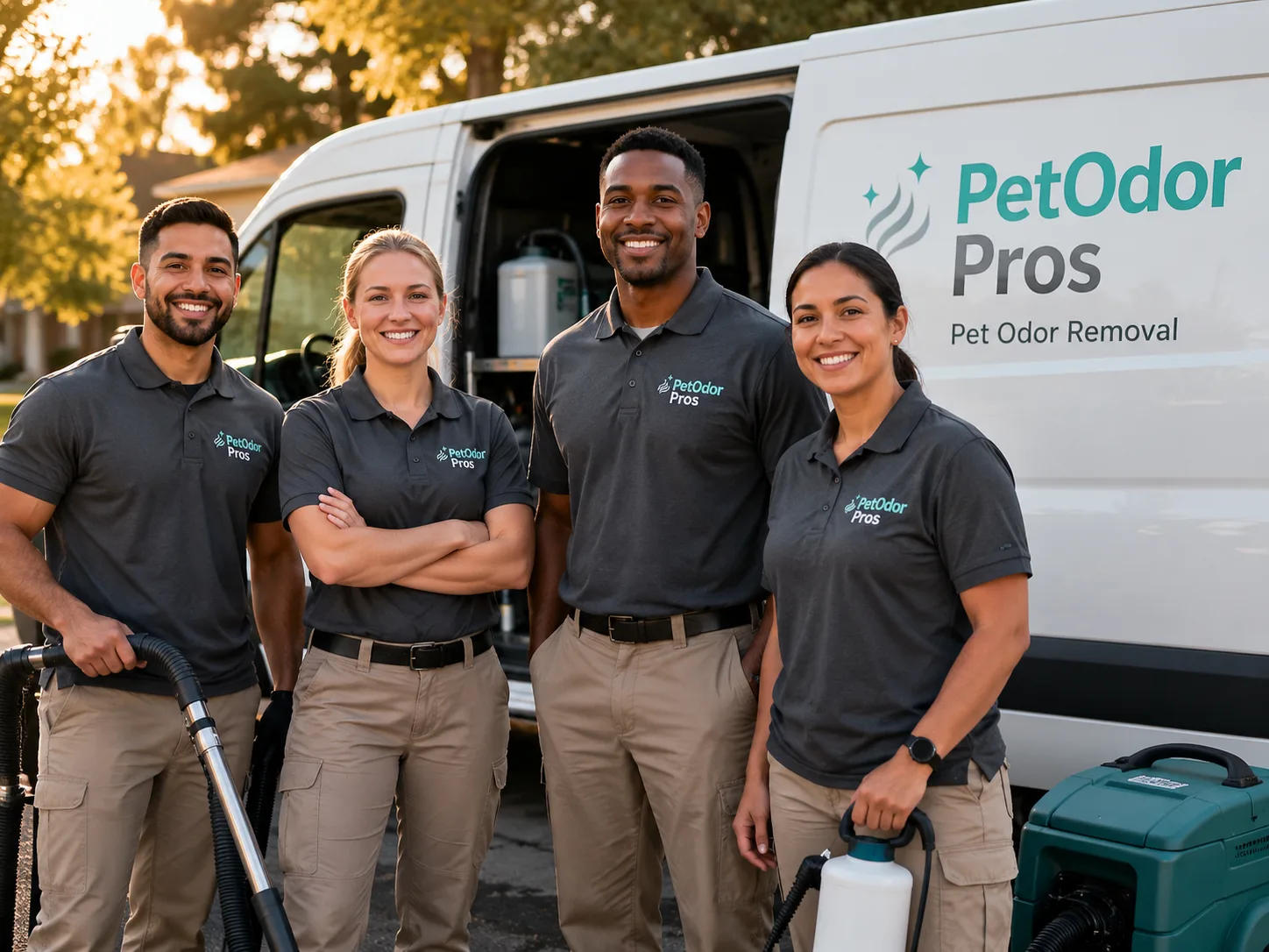 Pet Odor Removal team serving Trinity, AL
